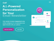 Tablet Screenshot of cerkl.com